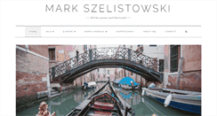 Desktop Screenshot of markszelistowski.com